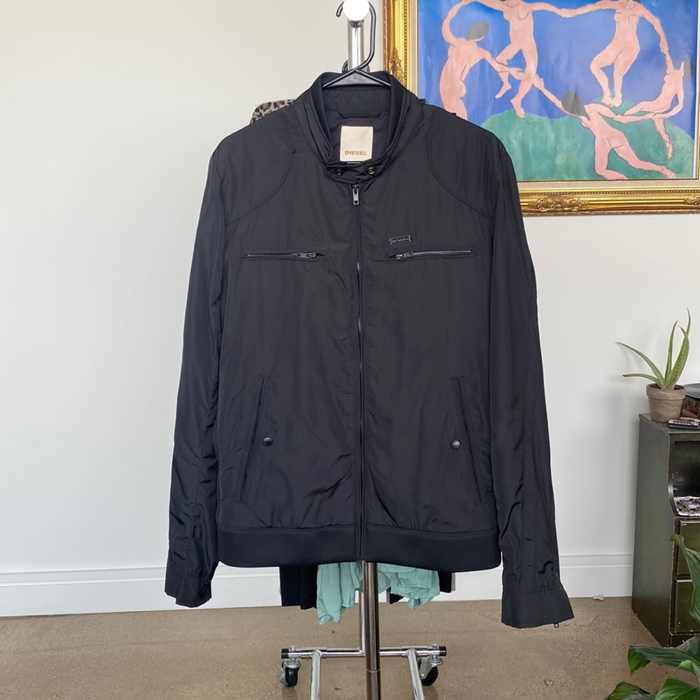 Diesel| Black Bomber Jacket